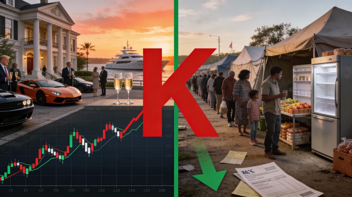 K-shaped economy
