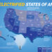 Compare energy rates USA 2026 map with top electricity providers