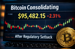Bitcoin price consolidation